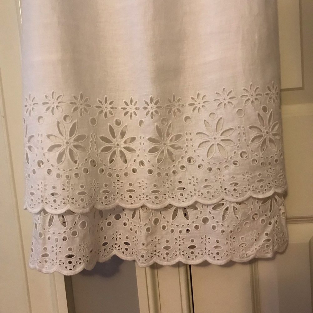 White lace Lilly Pulitzer dress - Picture 4 of 5